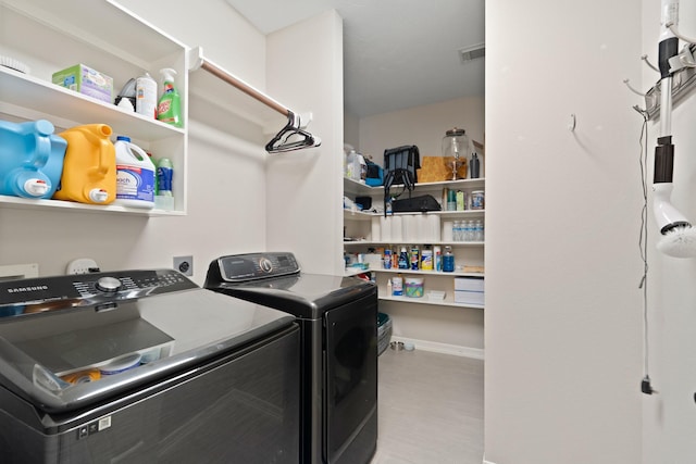 16403 Bogan Flats Ct, Houston, TX 77095 - washroom with separate washer and dryer