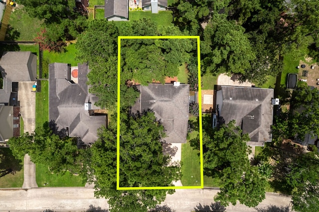 34 Sweetdream Pl, The Woodlands, TX 77381 - aerial perspective of suburban area