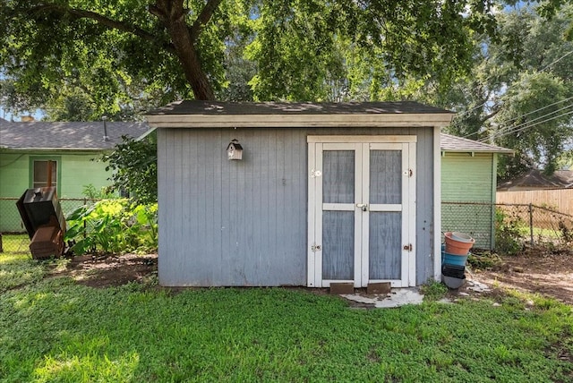 3217 Michigan St, Baytown, TX 77520 - view of shed