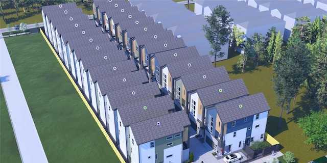 811 Thornton Rd Unit B, Houston, TX 77018 - drone / aerial view