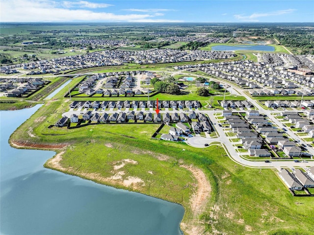 23823 Escardilla Ln, Hockley, TX 77447 - view of property location with a nearby body of water and nearby suburban area