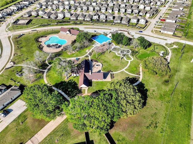 23823 Escardilla Ln, Hockley, TX 77447 - aerial overview of property's location with nearby suburban area