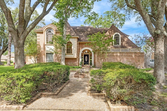 14907 Alderwick Dr, Sugar Land, TX 77498 - view of front of property featuring brick siding