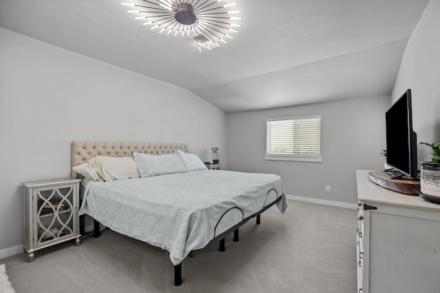 5709 David St, Dickinson, TX 77539 - bedroom with light colored carpet and vaulted ceiling