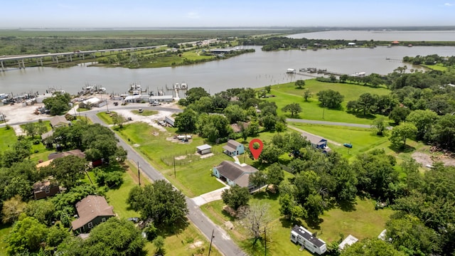 5709 David St, Dickinson, TX 77539 - drone / aerial view of a nearby body of water