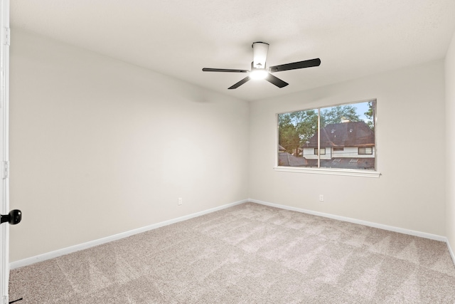 12135 Quail Creek Dr, Houston, TX 77070 - empty room featuring carpet and a ceiling fan
