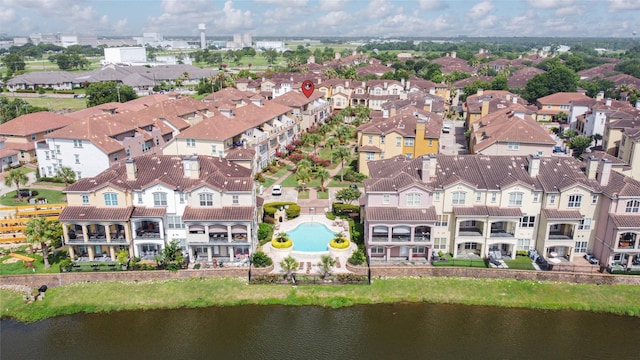 22 Tassia Ln, Pasadena, TX 77058 - bird's eye view of a pool and a large body of water