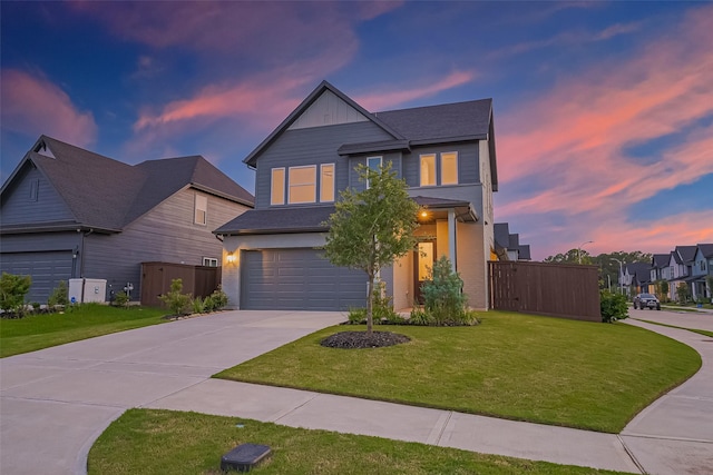 16819 Chapel Knox Dr, Humble, TX 77346 - view of front of home with driveway and a garage