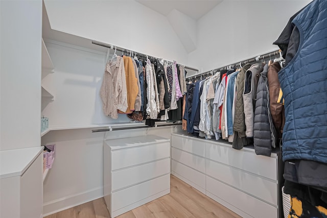 16819 Chapel Knox Dr, Humble, TX 77346 - walk in closet featuring light wood-style flooring