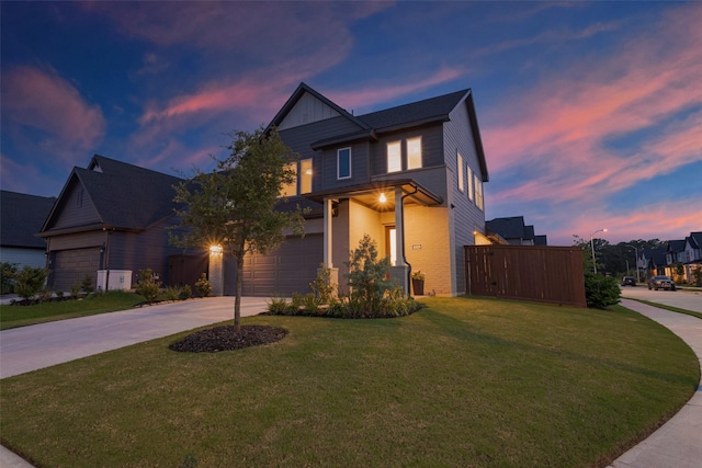 16819 Chapel Knox Dr, Humble, TX 77346 - view of front of property with driveway and an attached garage