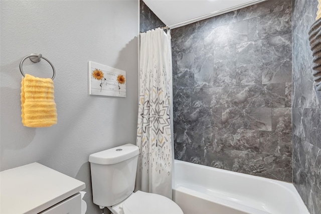 561 N Royale Greens Dr, Coldspring, TX 77331 - bathroom with shower / bath combo with shower curtain and vanity