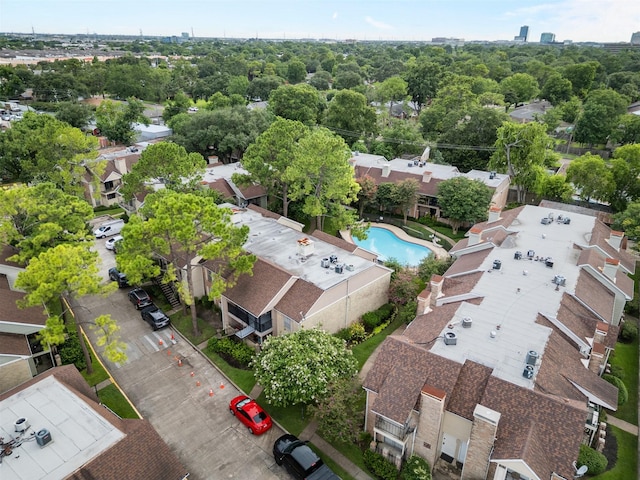 2800 Jeanetta St Unit 2502, Houston, TX 77063 - aerial view of a pool