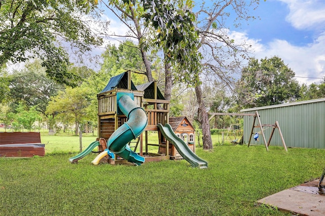 1507 Brooks Ave, Rosenberg, TX 77471 - view of playground featuring a yard