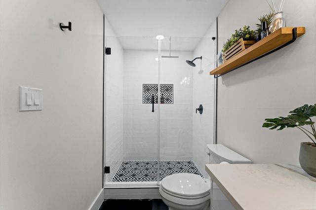 10826 Moonlight Dr, Houston, TX 77096 - bathroom with a shower stall and vanity