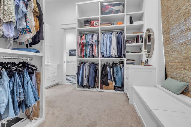37732 Marias Way, Magnolia, TX 77354 - walk in closet with carpet flooring