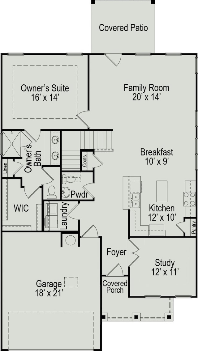 32402 Fly Fish Way, Fulshear, TX 77441 - view of property floor plan