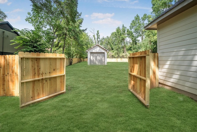 8703 Miller Rd, Magnolia, TX 77354 - view of yard with a storage unit