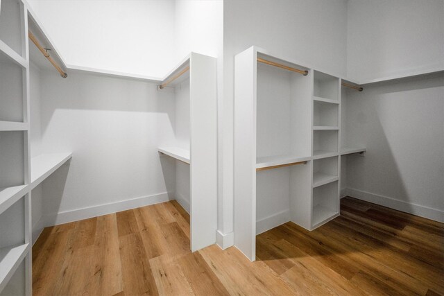 8703 Miller Rd, Magnolia, TX 77354 - spacious closet with wood finished floors