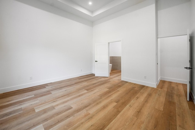 8703 Miller Rd, Magnolia, TX 77354 - unfurnished bedroom with light wood-type flooring and recessed lighting