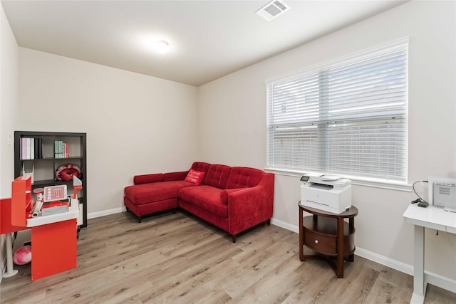 22006 Great Royal Ln, Houston, TX 77073 - sitting room featuring light wood finished floors and baseboards