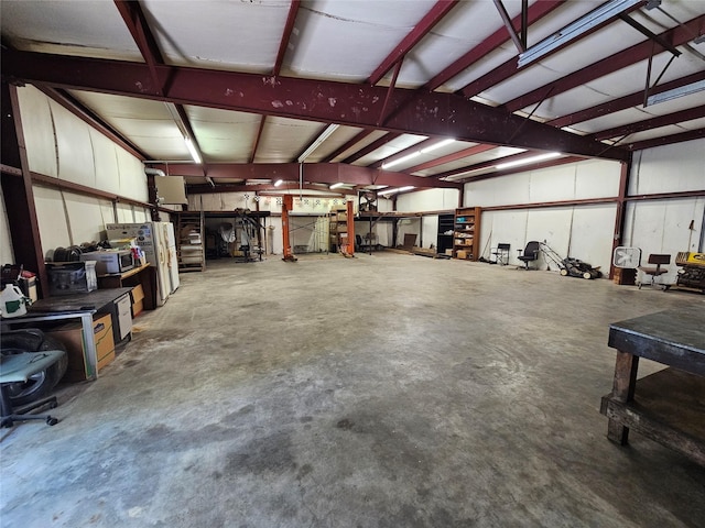 4127 Colgate St, Houston, TX 77087 - garage featuring a workshop area