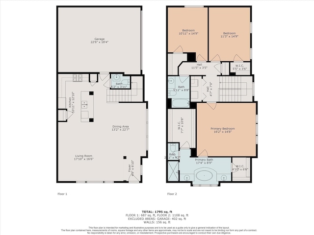 920 Lawrence St Unit D, Houston, TX 77008 - view of room layout