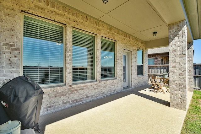 13910 Paseo De La Paz Pl, Cypress, TX 77433 - view of patio featuring area for grilling and outdoor dining area
