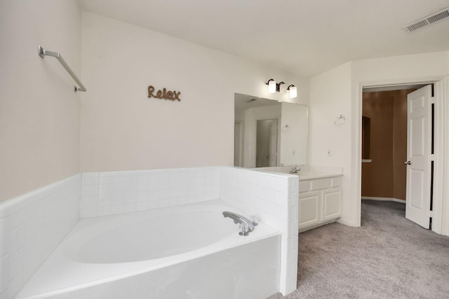 3622 Stratford Town Ln, Sugar Land, TX 77498 - full bathroom with a bath and vanity