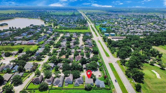 3622 Stratford Town Ln, Sugar Land, TX 77498 - aerial view of residential area featuring a nearby body of water