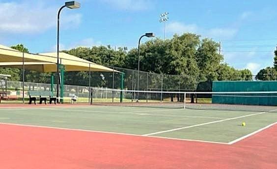 16506 Orchid Mist Dr, Cypress, TX 77433 - view of tennis court