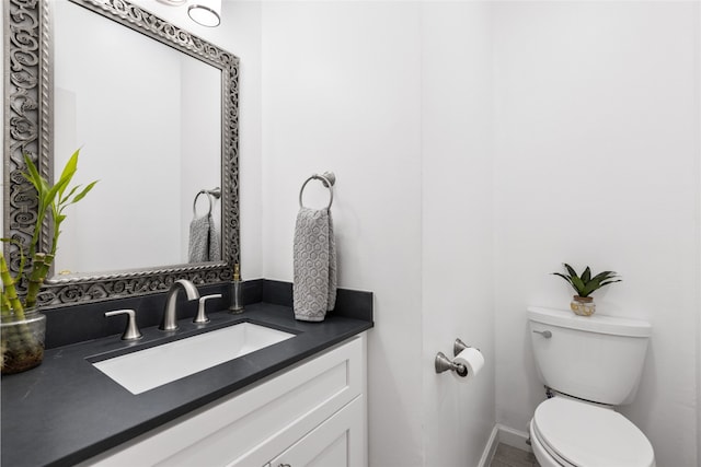 23602 Hawkins Creek Ct, Katy, TX 77494 - bathroom with toilet and vanity