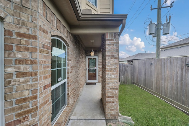 19210 Kent Park Dr, Tomball, TX 77375 - entrance to property featuring brick siding