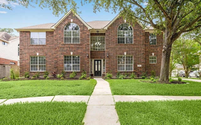 13411 Via Chianti Ln, Cypress, TX 77429 - view of front of house with brick siding