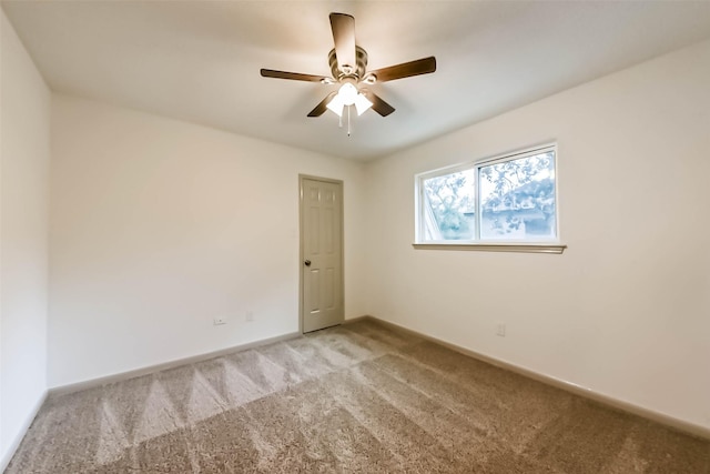 4214 Brightwood Dr, Houston, TX 77068 - spare room featuring light carpet and ceiling fan