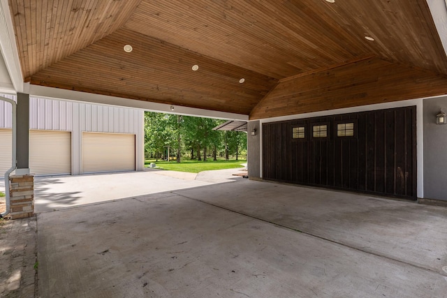 27724 Colapis Dr, Splendora, TX 77372 - garage with concrete driveway