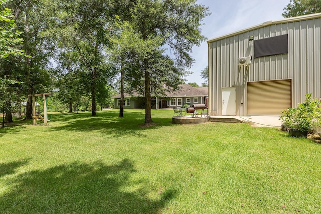 27724 Colapis Dr, Splendora, TX 77372 - view of green lawn featuring a patio