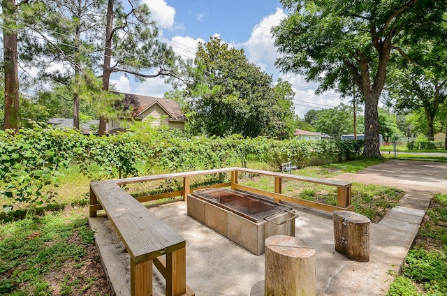 1700 Marilyn St, Rosenberg, TX 77471 - view of patio