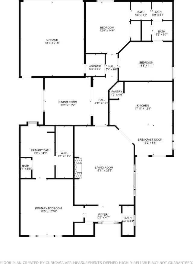5022 Coral Gables Dr, Houston, TX 77069 - view of property floor plan