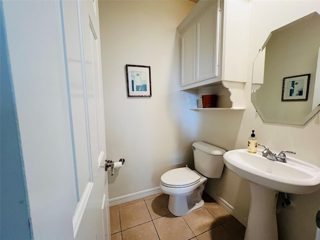 8018 Stoneyway Dr, Houston, TX 77040 - bathroom featuring toilet and tile patterned flooring