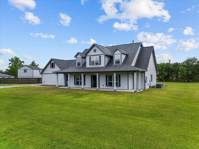 5000 Boreas Dr, Alvin, TX 77511 - view of front of house with a shingled roof, driveway, and covered porch