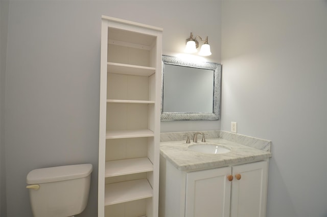 1605 Cohn St, Houston, TX 77007 - bathroom with vanity and toilet