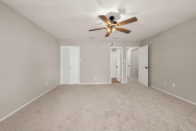 116 Harbour Ln, Coldspring, TX 77331 - unfurnished bedroom with carpet and ceiling fan