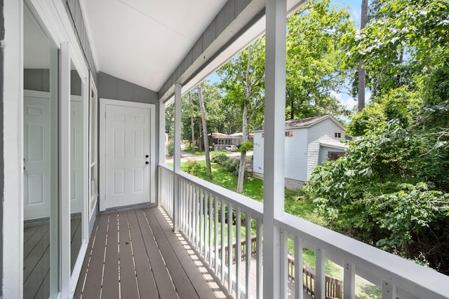 116 Harbour Ln, Coldspring, TX 77331 - view of deck