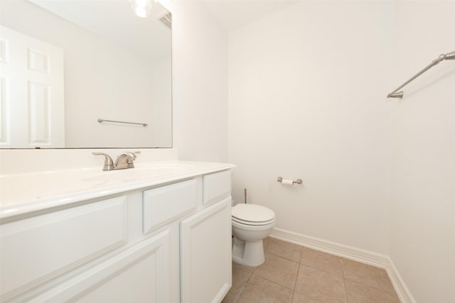 10166 Hidden Creek Falls Ln, Brookshire, TX 77423 - bathroom with vanity and tile patterned floors