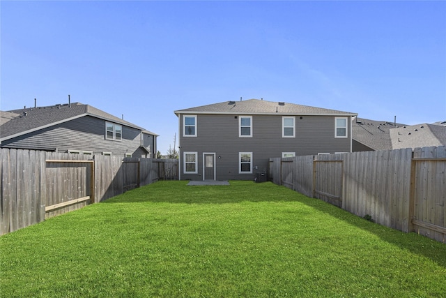 5263 Shallowhurst Ln, Katy, TX 77449 - rear view of house featuring a fenced backyard