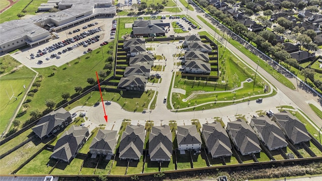 5263 Shallowhurst Ln, Katy, TX 77449 - aerial perspective of suburban area