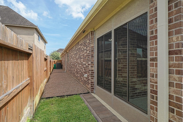 19022 Summer Farm Trl, Richmond, TX 77407 - view of home's exterior featuring brick siding