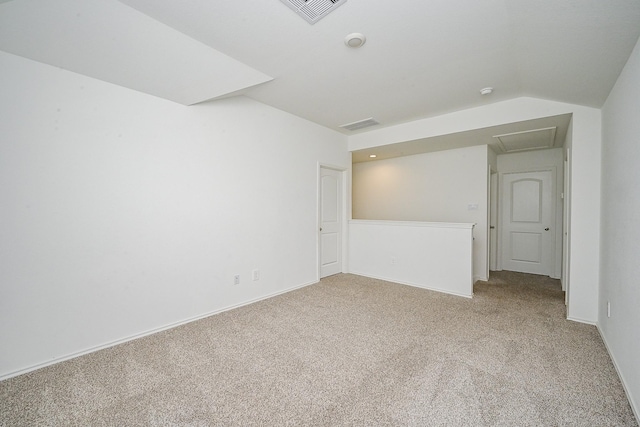 5411 Auburn Gardens Ct, Spring, TX 77373 - spare room with carpet and lofted ceiling