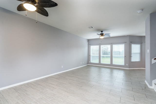 20027 Bayliss Manor Ln, Cypress, TX 77433 - empty room with a ceiling fan and a smoke detector