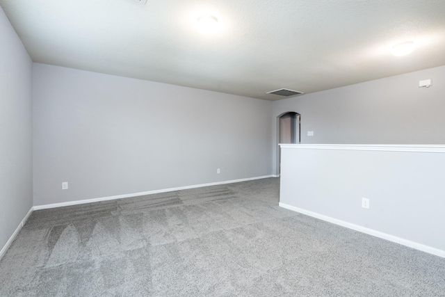 20027 Bayliss Manor Ln, Cypress, TX 77433 - unfurnished room with carpet and arched walkways